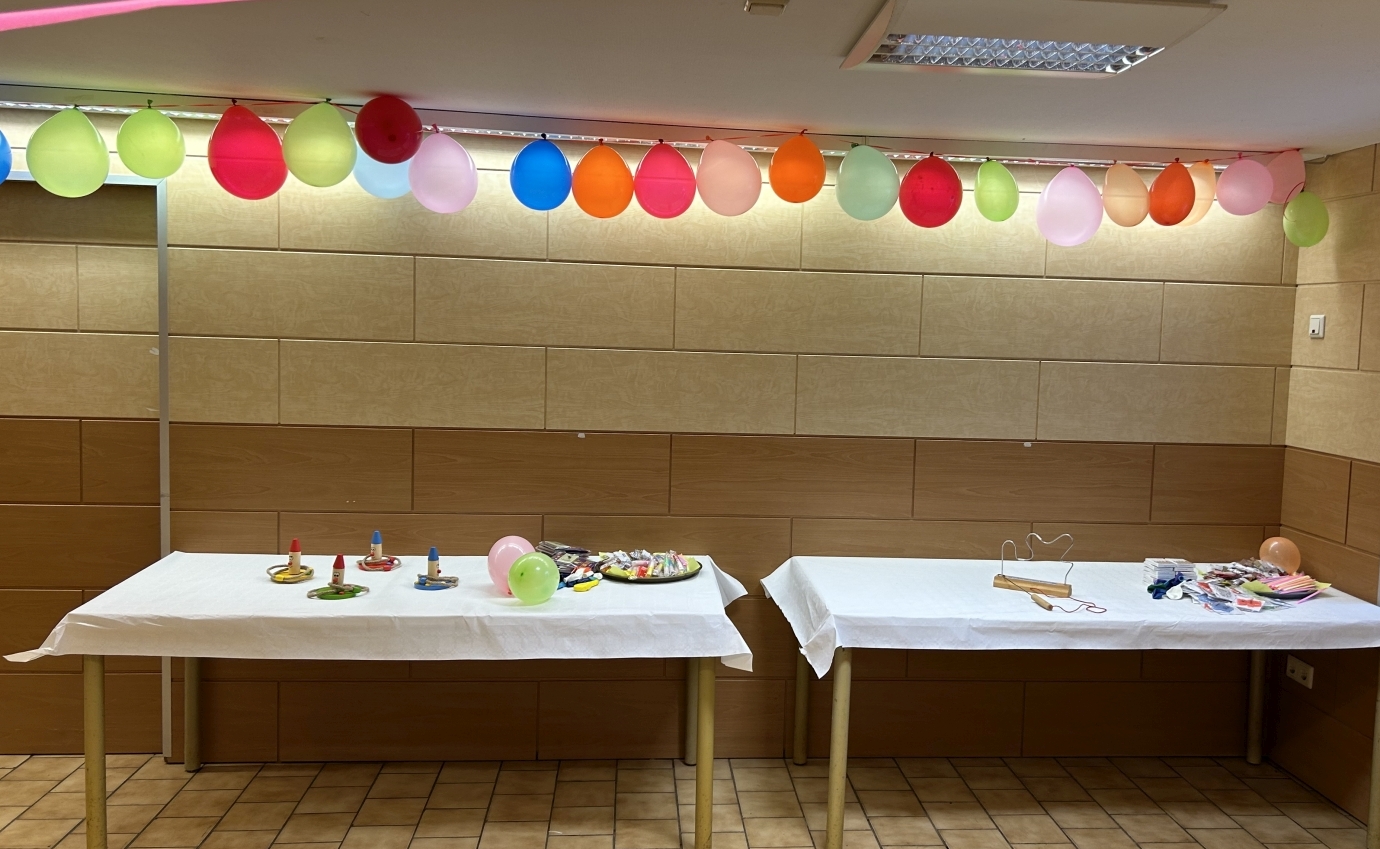 01 Die Staende sind aufgebaut